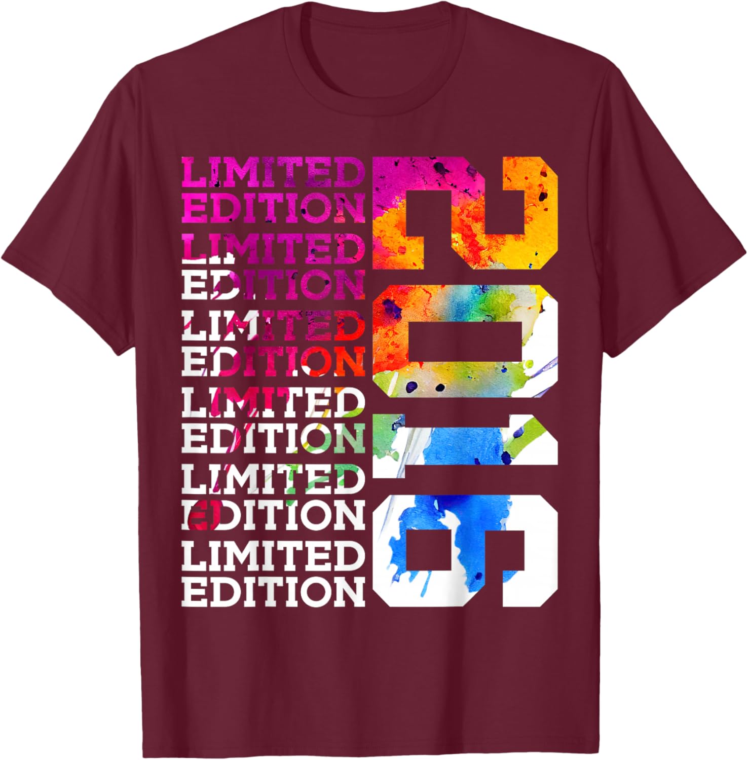 10 Years Limited Edition 2016 10th Anniversary T-Shirt - T-Shirt | Maroon