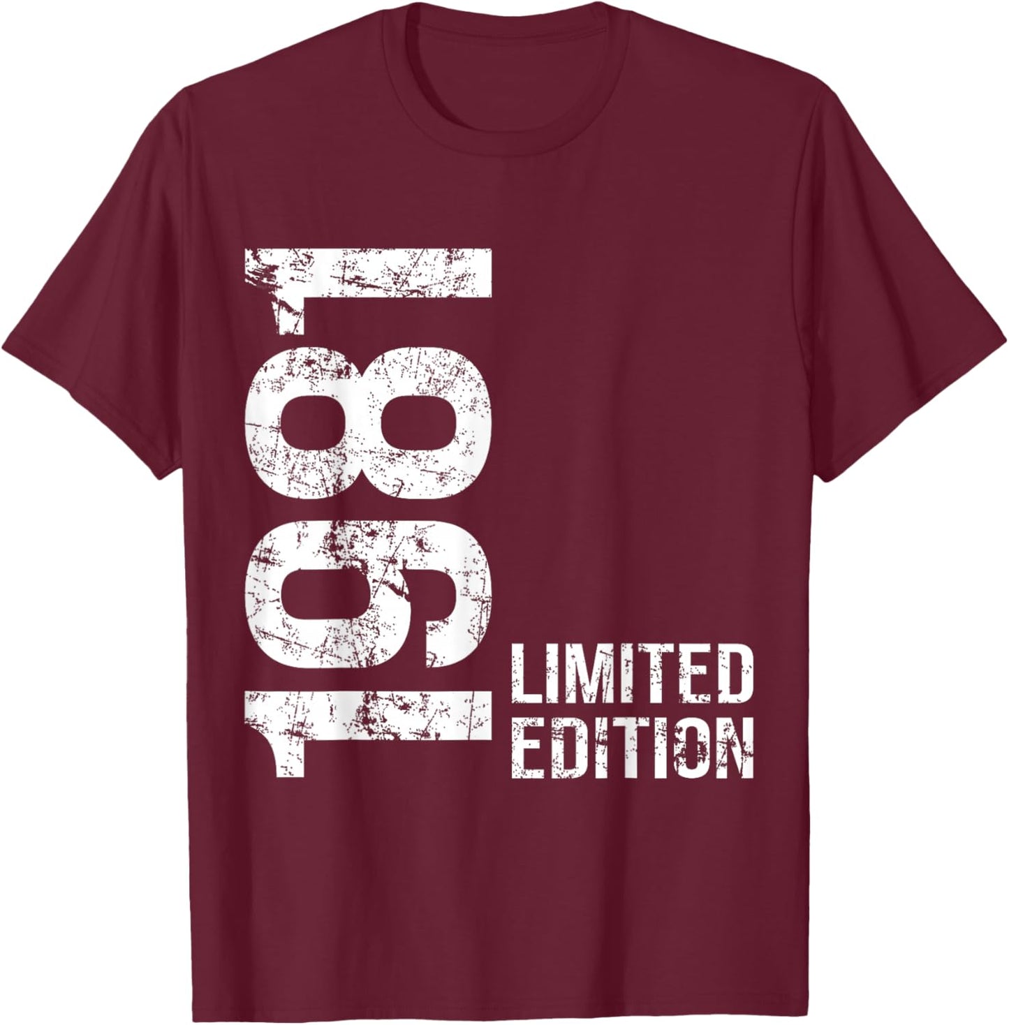 Men's 45th Birthday 1981 T-Shirt - T-Shirt | Maroon