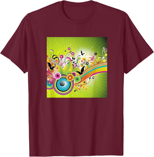 Frutiger Metro Gen Z Millennial Nostalgia Y2K Aesthetic Art T-Shirt - T-Shirt | Maroon