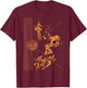 GEN X Raised On Garden Hose Water Genx gift T-Shirt - T-Shirt | Maroon