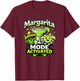 Margarita Mode Activated Cute Fiesta Party Tequila Dire Haut de Gamme T-Shirt - T-Shirt | Maroon