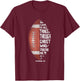 I Can Do All Things Through Christ Football T-Shirt - T-Shirt | Maroon