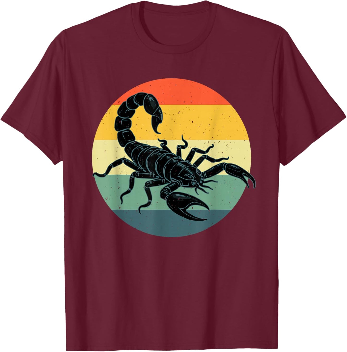 Funny Scorpion Design Women Scorpio Lover Scorpion T-Shirt - T-Shirt | Maroon