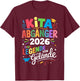 Children's Kita Leavers 2026 School Child First Day T-Shirt - T-Shirt | Maroon