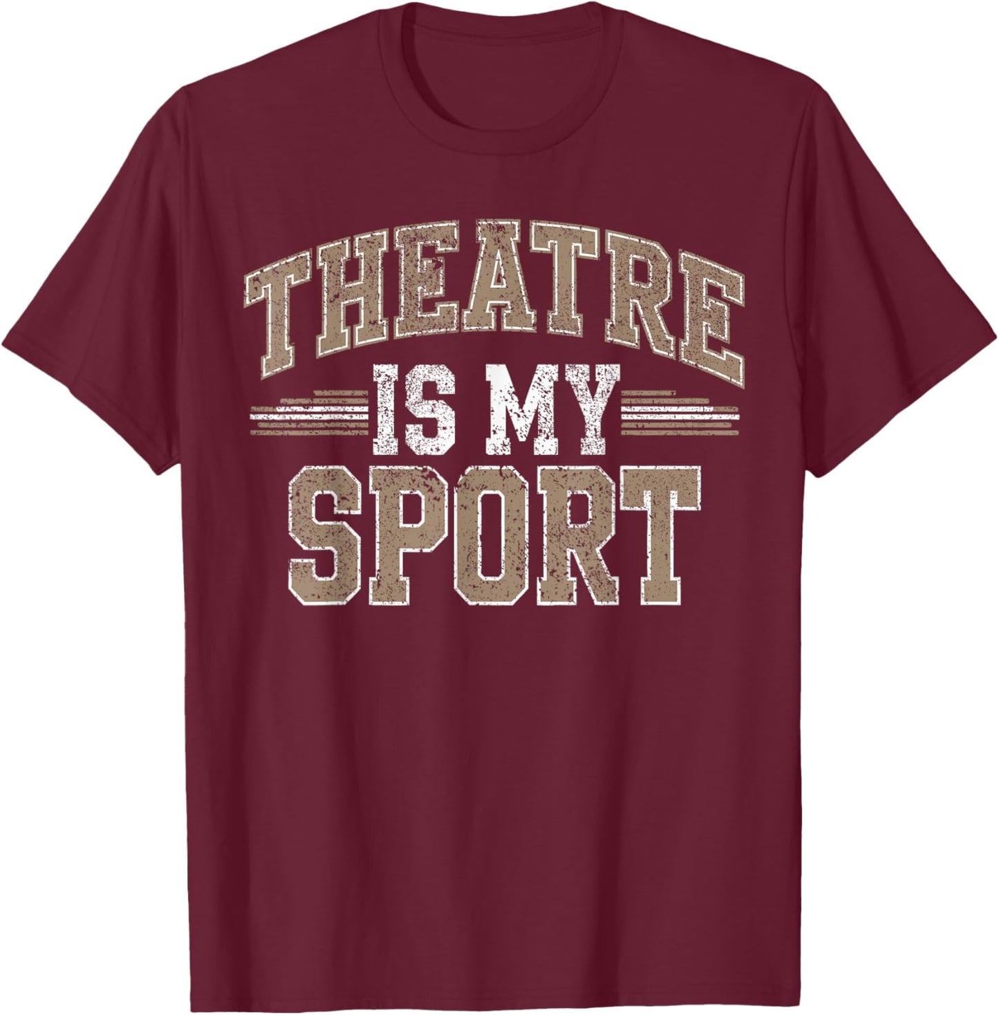 Thespian T-Shirt - T-Shirt | Maroon
