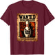 Wanted Evil Ten Pin Bowling Strike Challenge League Players T-Shirt - T-Shirt | Maroon