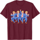 Donald Trump Dance 4th of July Trump 2025 T-Shirt - T-Shirt | Maroon