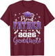 Super Proud Father of 2026 Graduate Senior Family T-Shirt - T-Shirt | Maroon