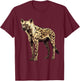 Hyena T-Shirt - T-Shirt | Maroon