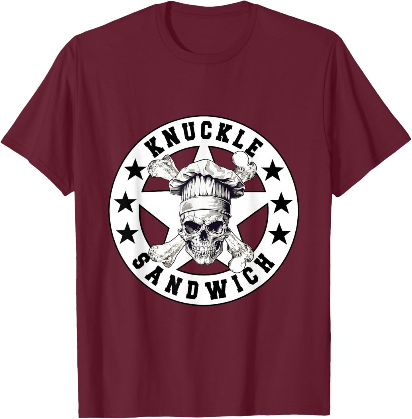 Knuckle Sandwich All Star W 2 T-Shirt - T-Shirt | Maroon