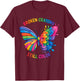 Broken Crayons Still Color Inspirational Quote Motivational T-Shirt - T-Shirt | Maroon