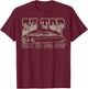 ZZ Top Gimme All Your Lovin' T-Shirt - T-Shirt | Maroon