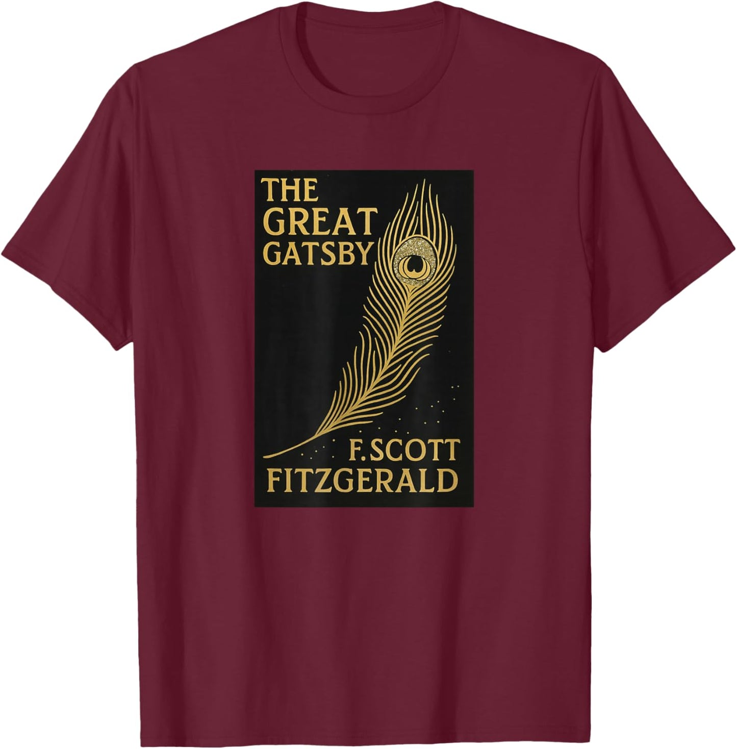 The Great Gatsby T-Shirt - T-Shirt | Maroon