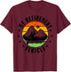 My Retirement Vehicle Retro Canoe Boat Retired Canoeing T-Shirt - T-Shirt | Maroon
