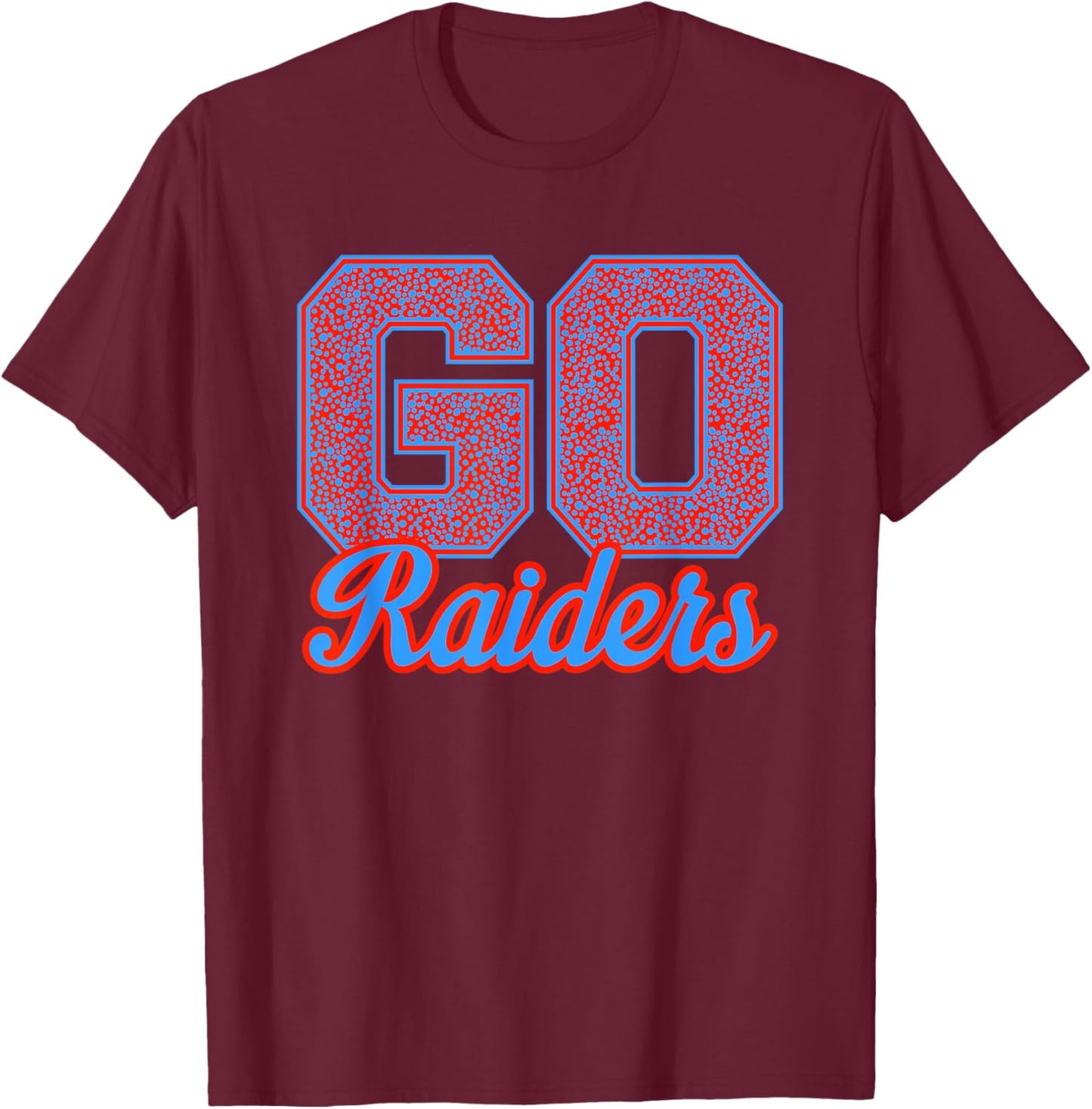 Skyline Raiders GO! School Pride T-Shirt - T-Shirt | Maroon