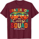 Graduation Cruise Squad 2025 Proud Dad Funny Cruising T-Shirt - T-Shirt | Maroon