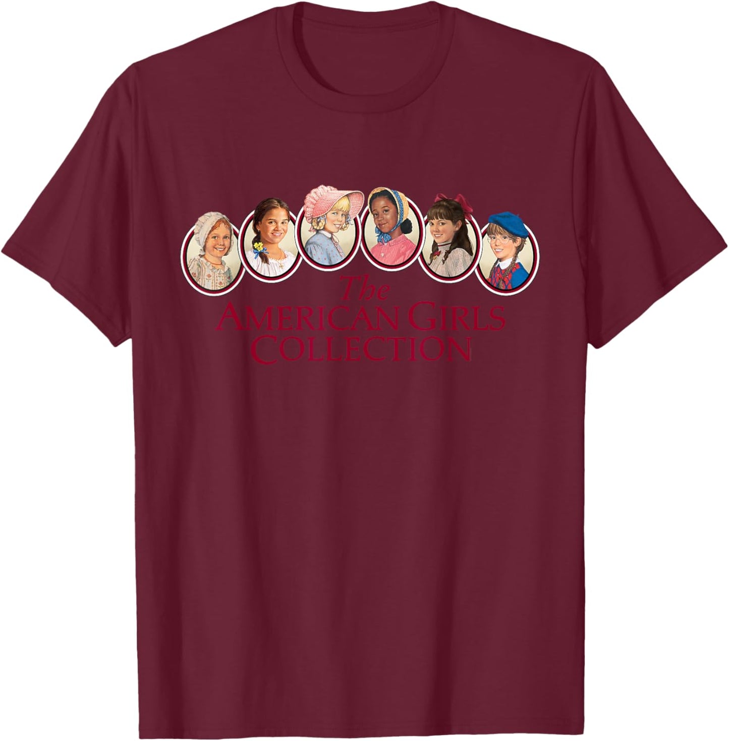 American Girl - The American Girls Collection Original Dolls T-Shirt - T-Shirt | Maroon