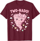 Two Nado Birthday Outfit Girl, Toddler 2 Year Old Tornado T-Shirt - T-Shirt | Maroon