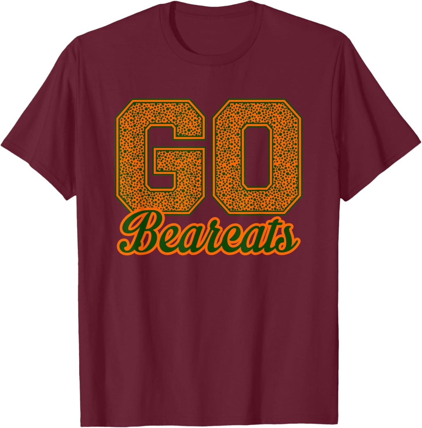 Wheeler Bearcats GO! School Pride T-Shirt - T-Shirt | Maroon
