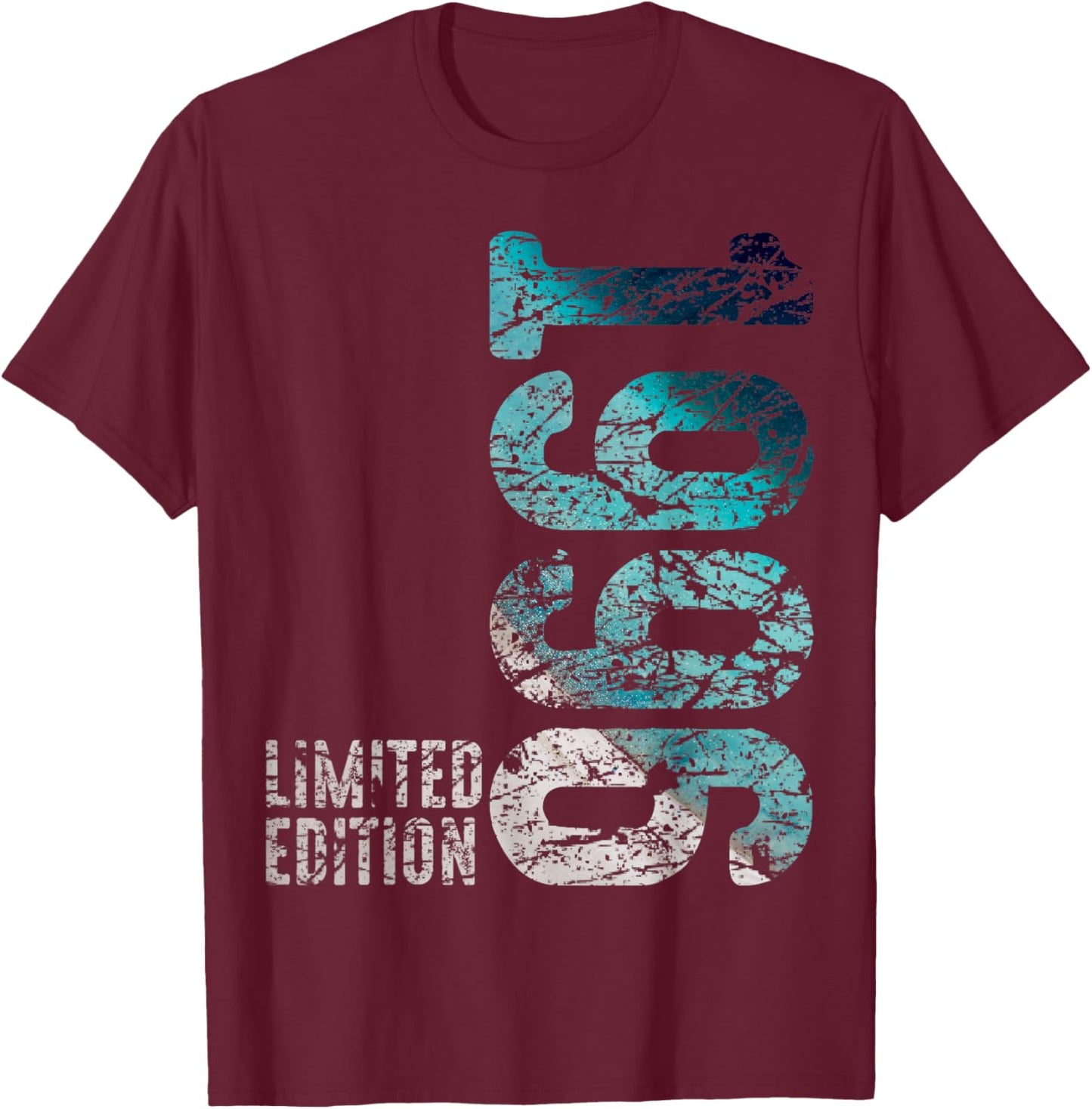 30th Birthday Man Woman 30 Years 1996 Decorative Gift Funny T-Shirt - T-Shirt | Maroon