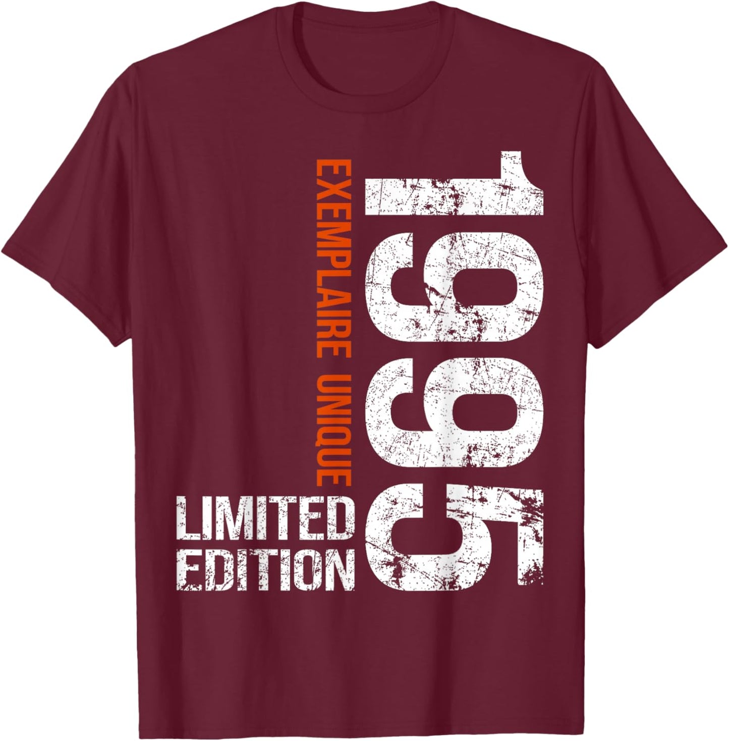 30th Anniversary 1995 Vintage 30 Years Men Vintage 1995 T-Shirt - T-Shirt | Maroon