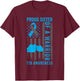 Proud Sister Of A T1D Warrior Type 1 Diabetes Awareness T-Shirt - T-Shirt | Maroon