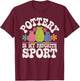 Pottery Is My Favorite Sport Funny Pottery T-Shirt - T-Shirt | Maroon