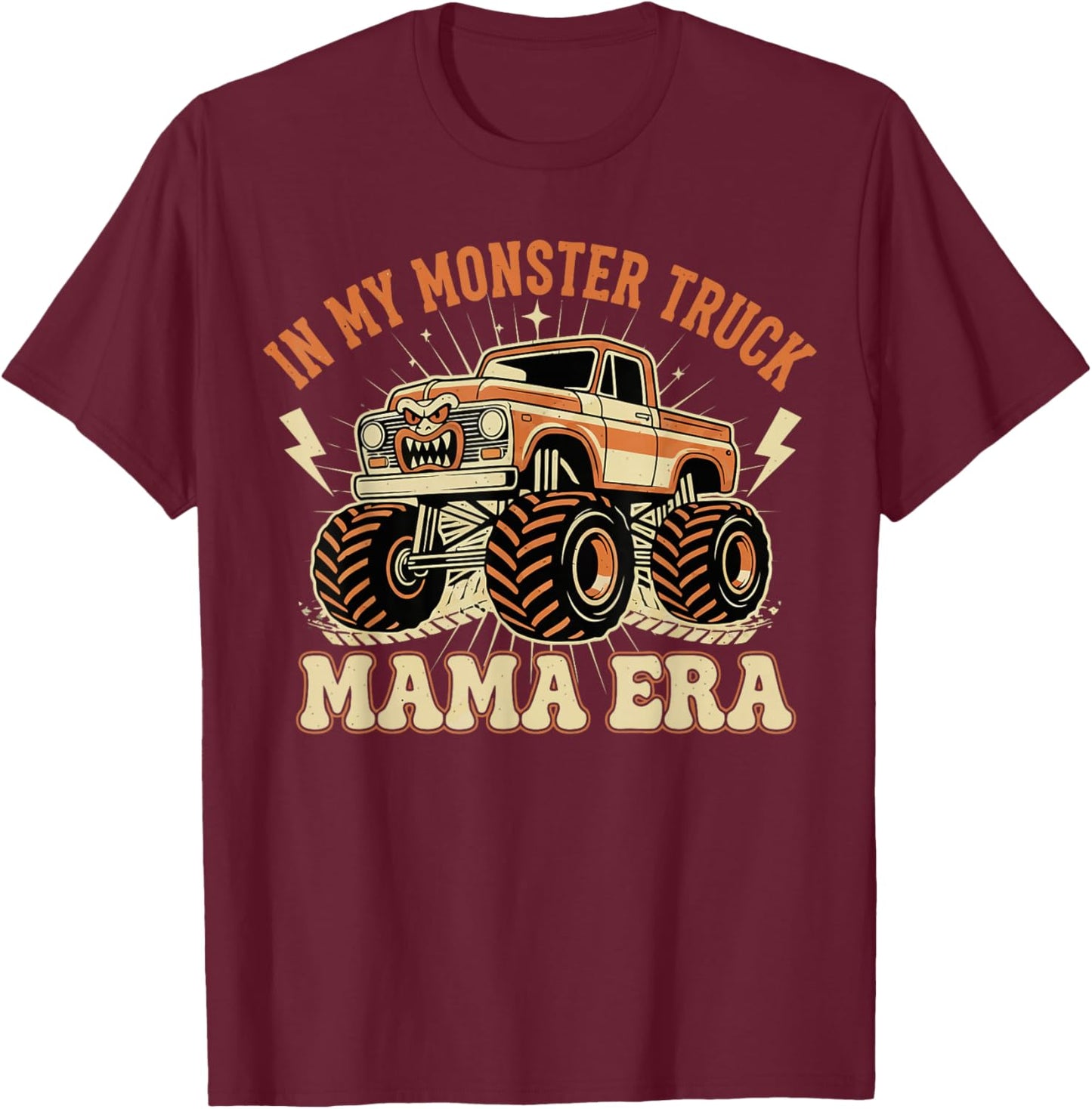 Monster Off Road Race T-Shirt - T-Shirt | Maroon