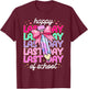 Last Day of School Shirt Coquette Bow School Graduation T-Shirt - T-Shirt | Maroon