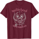 Motörhead – No Remorse 1984 Tour , Small T-Shirt - T-Shirt | Maroon
