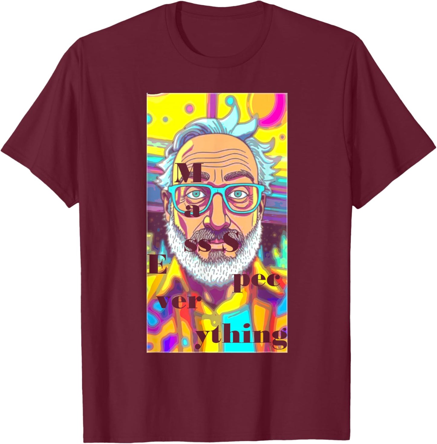 Mass Spec Everything 2026 T-Shirt - T-Shirt | Maroon