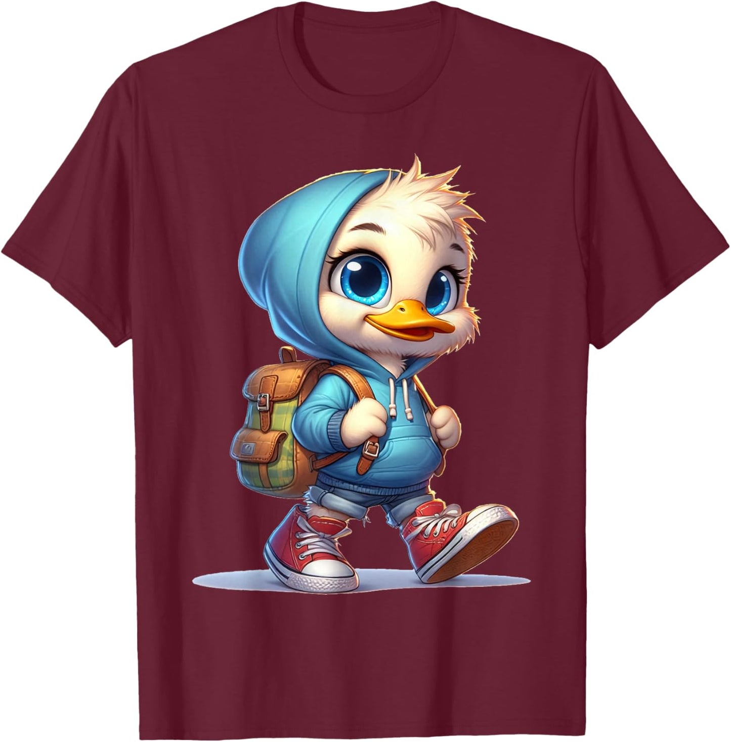 Graphic Oregon Apparel Classic Women Kid Boy Girl T-Shirt - T-Shirt | Maroon