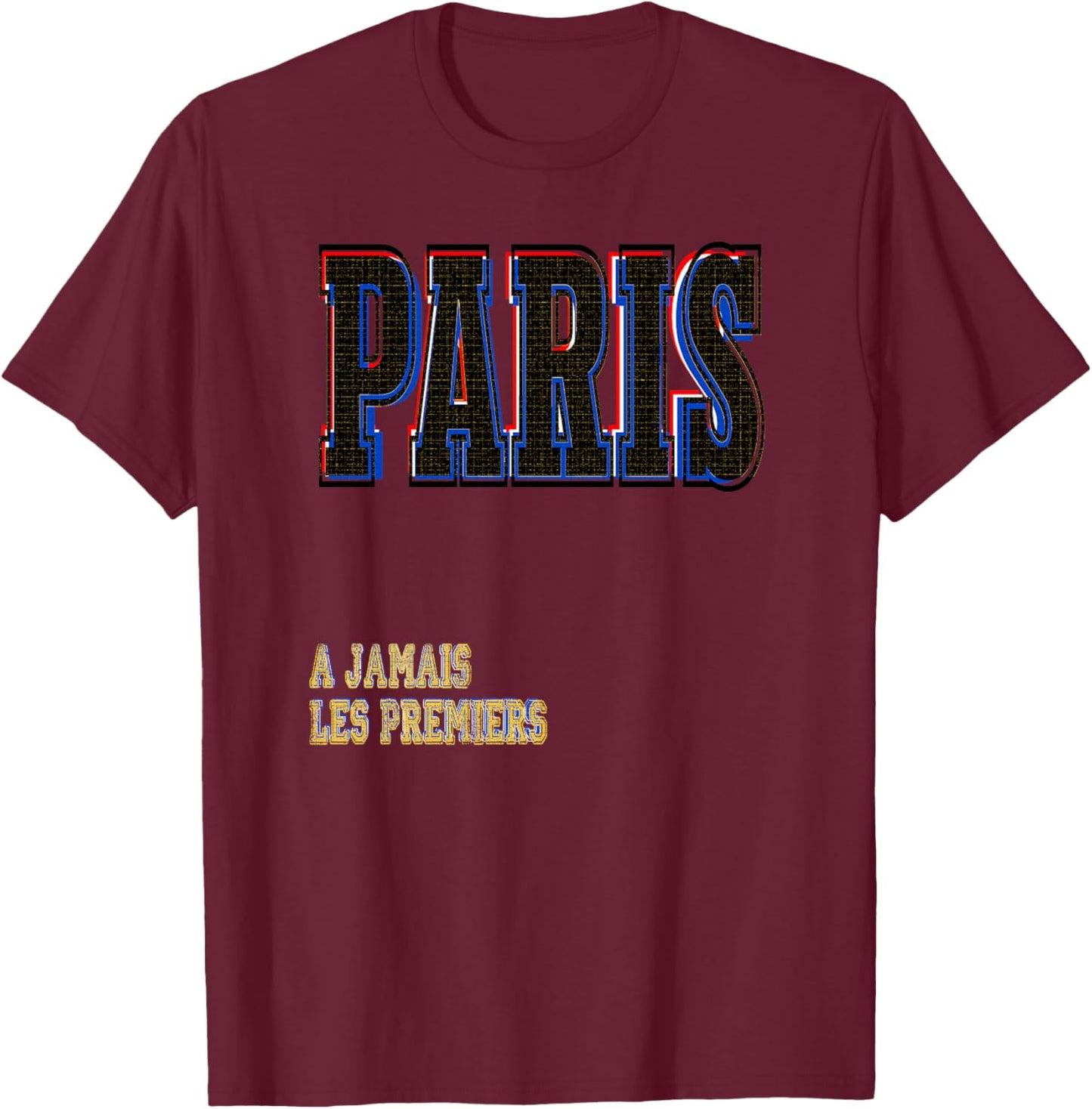 Paris Haut de Gamme T-Shirt - T-Shirt | Maroon