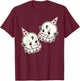 Kewpie Baby Chicano Clowns Smile Now Cry Later T-Shirt - T-Shirt | Maroon