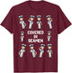 Covered In Seamen Funny Saying Adult Humor Joke Women Men T-Shirt - T-Shirt | Maroon