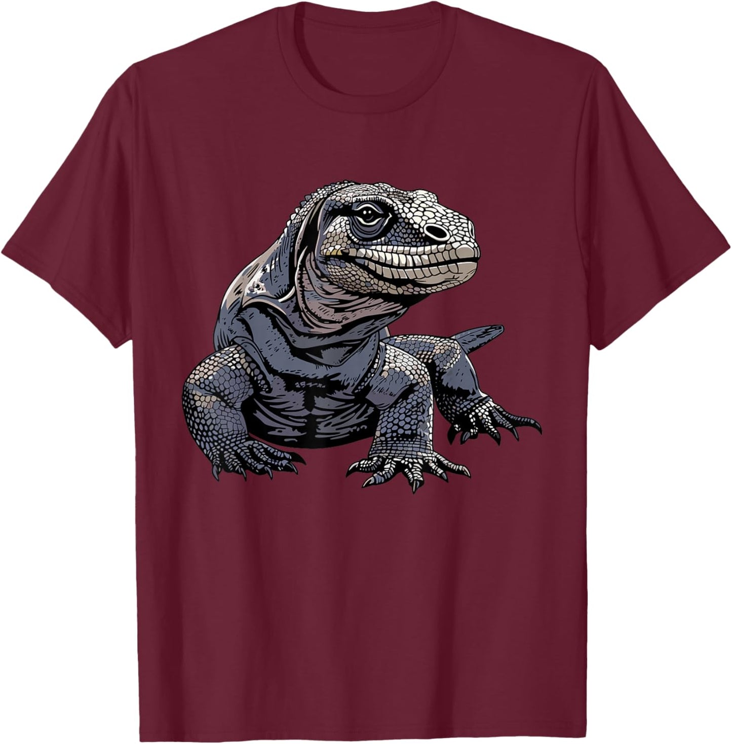 Komodo dragon T-Shirt - T-Shirt | Maroon