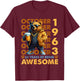 62nd Birthday Bear Legends October 1963 62 Years Old T-Shirt - T-Shirt | Maroon