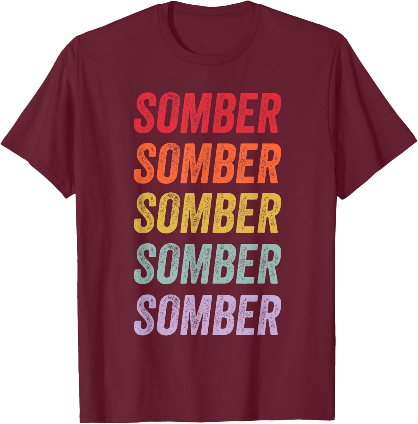 Somber T-Shirt - T-Shirt | Maroon