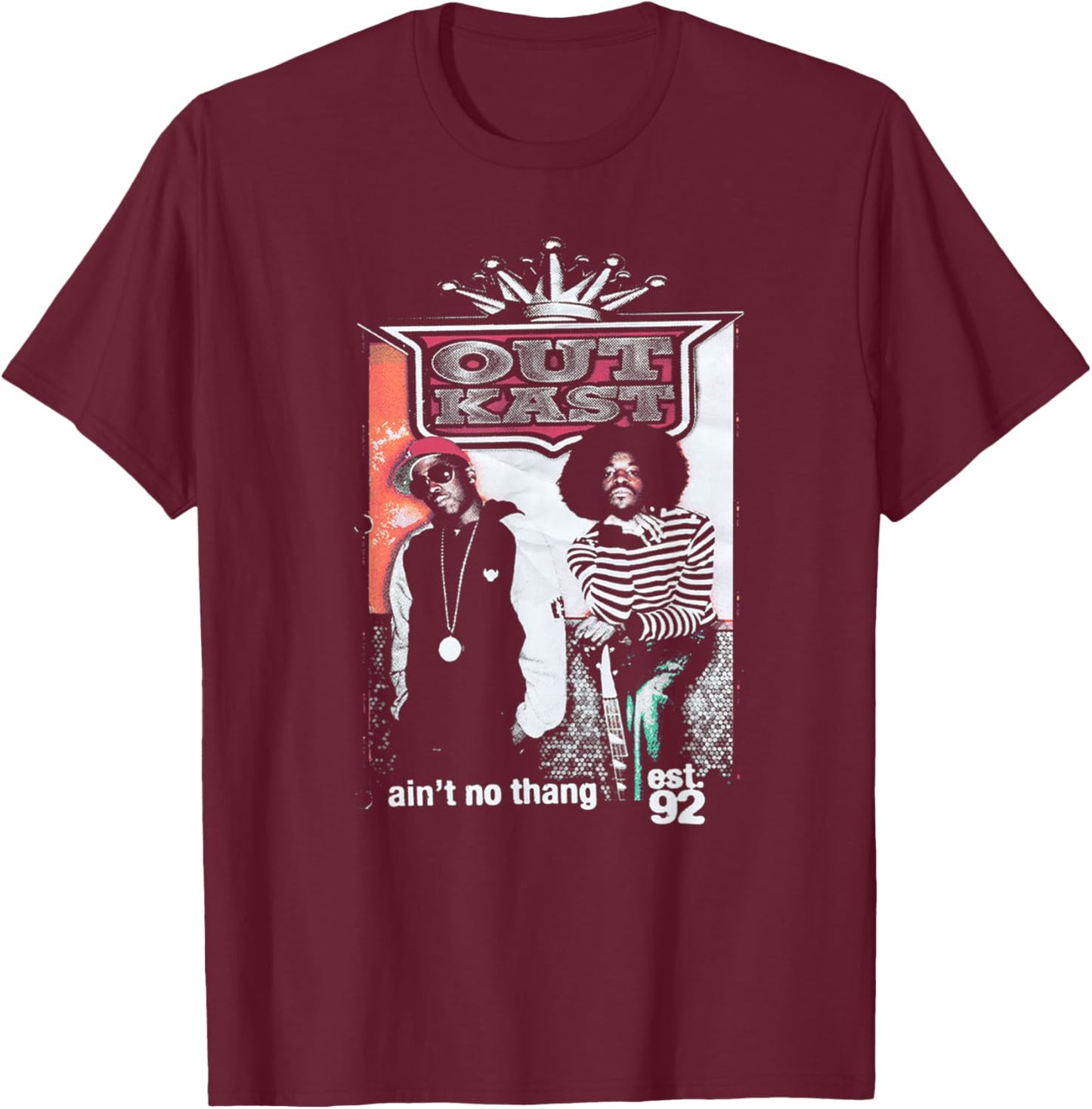 Outkast Ain't No Thang T-Shirt - T-Shirt | Maroon