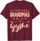 In A World Full Of Grandmas Be A Gjyshe Albanian Grandma T-Shirt - T-Shirt | Maroon