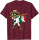 Drapeau Italien Racines Italiennes T-Shirt - T-Shirt | Maroon