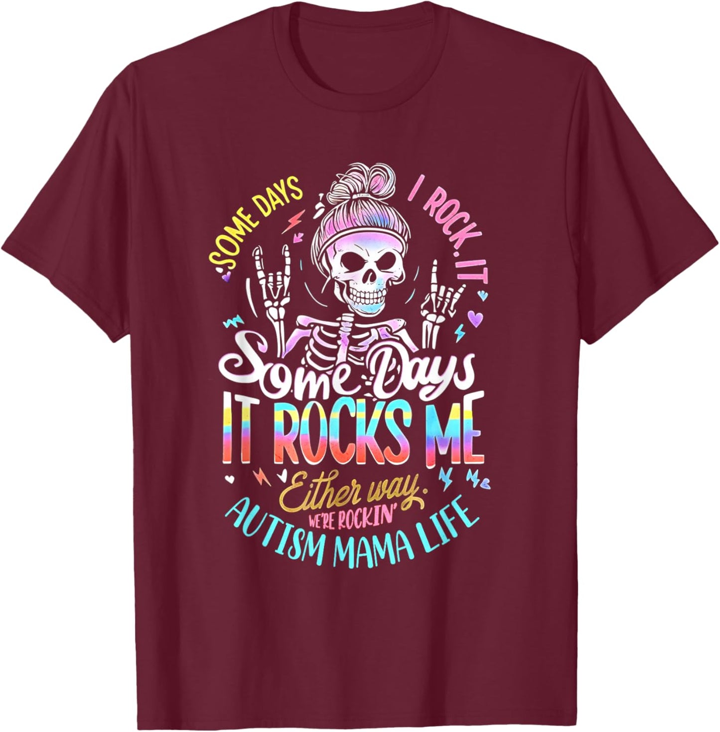 It Rock Me T-Shirt - T-Shirt | Maroon