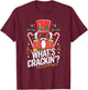 Funny Christmas African American Nutcracker Men Women Kids T-Shirt - T-Shirt | Maroon