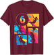 6th Birthday Climbing Rock Climber Bouldering 6 Years Old T-Shirt - T-Shirt | Maroon