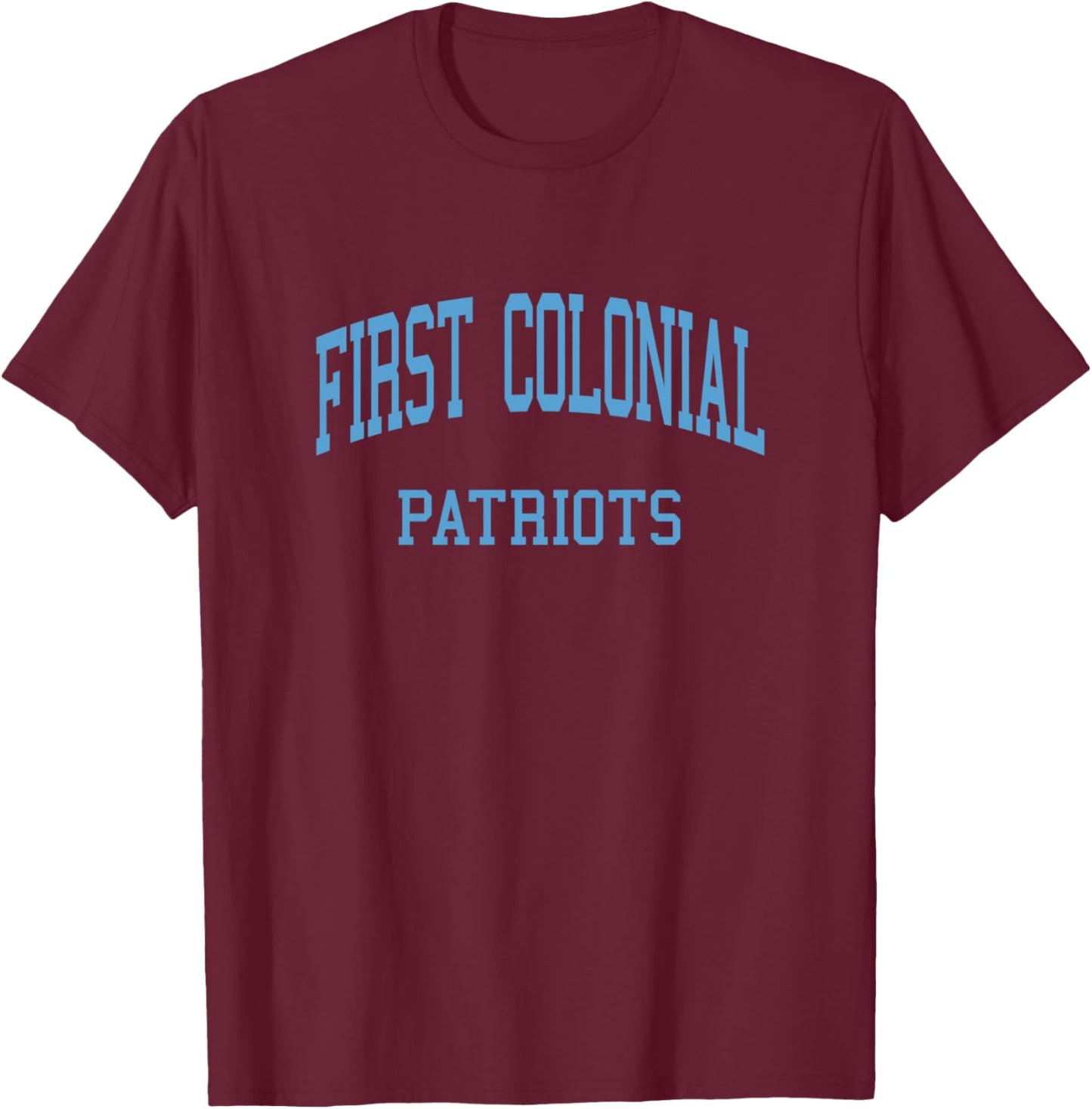 First Colonial High School HS Virginia Beach VA Retro T-Shirt - T-Shirt | Maroon