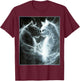 Cute Magical Cat Kitten Fantasy Art Design T-Shirt - T-Shirt | Maroon