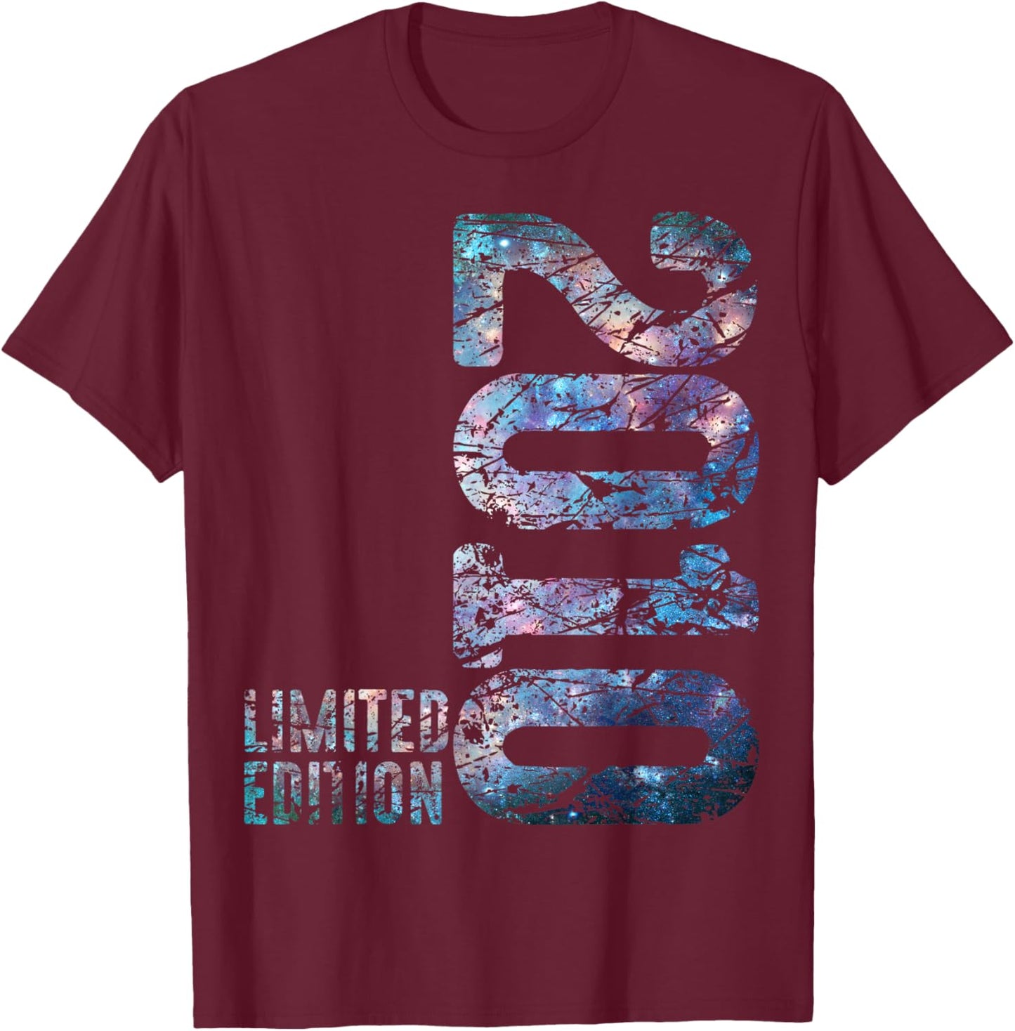 16th Birthday Boy Girl 16 Years 2010 Gift Funny T-Shirt - T-Shirt | Maroon