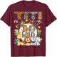 Titi Of The Two Wild Animal Safari 2Nd Birthday Party T-Shirt - T-Shirt | Maroon
