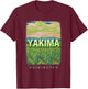 Yakima Washington WA Agricultural Abundance SD205 T-Shirt - T-Shirt | Maroon