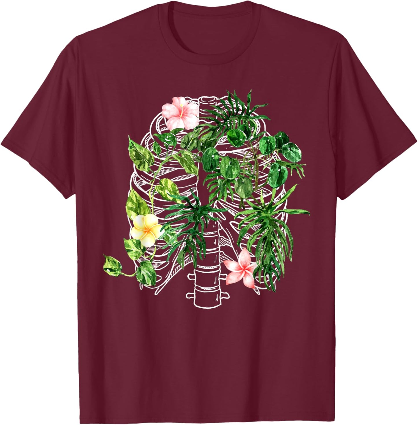 Plant Lover T-Shirt - T-Shirt | Maroon
